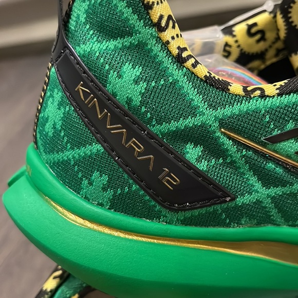 Saucony Kinvara 12 St. Patrick’s Pattys Day Clover Green shoes sneakers Mens 9.5 - Picture 7 of 16